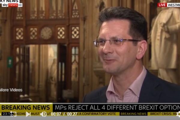 Ex Brexit Minister, Tory MP Steve Baker who called himself ‘hard man of Brexit’ is now calling Brexit a ‘fiasco’